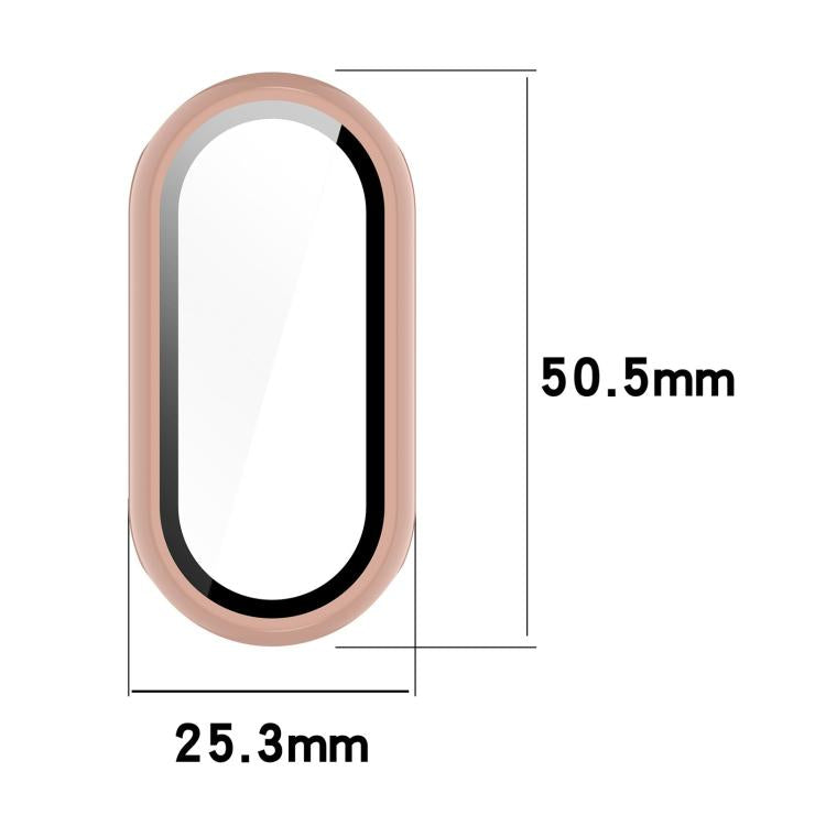 xDfind Tempered Film Integrated PC Watch Protective Cover, For Xiaomi Smart Band 9 Ceramic / 8