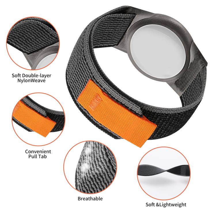 xDfind Loop Nylon Band Style Anti-lost Tracker Protective Cover, For AirTag 2nd Gen / AirTag 1st Gen