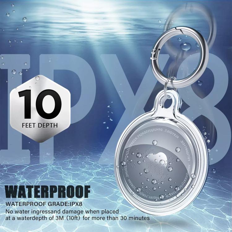 xDfind Full-cover Waterproof TPU Protective Cover, For AirTag