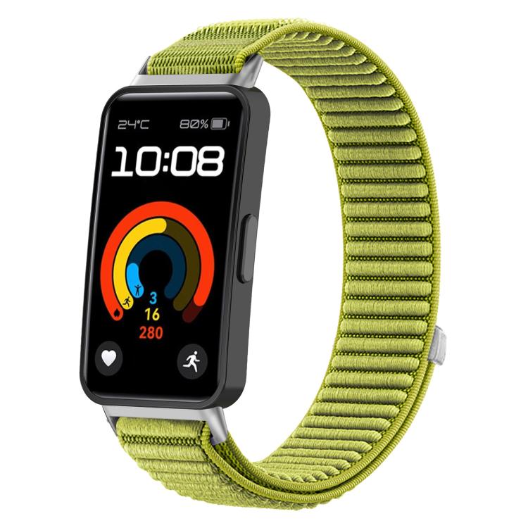 xDfind Woven Nylon Hook And Loop Fastener Metal Interface Watch Band