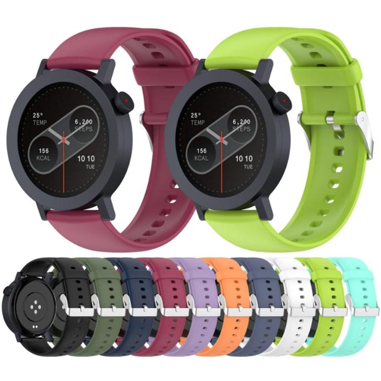 xDFind Solid Color Silicone Watch Band, For Nothing CMF Watch 3 Pro / Watch Pro2 20mm
