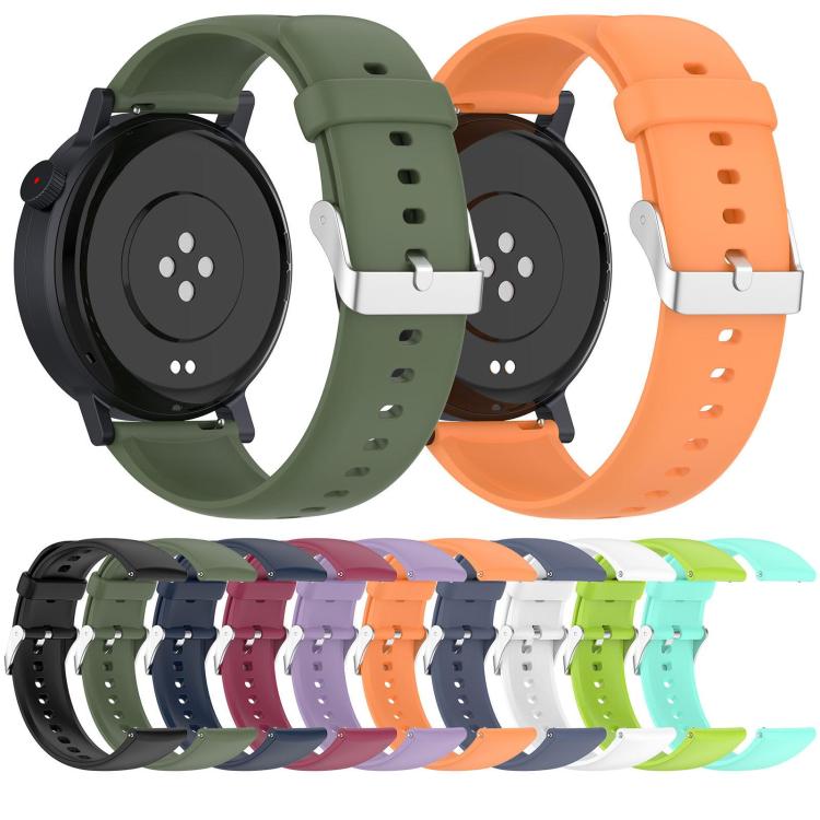 xDFind Solid Color Silicone Watch Band, For Nothing CMF Watch 3 Pro / Watch Pro2 20mm