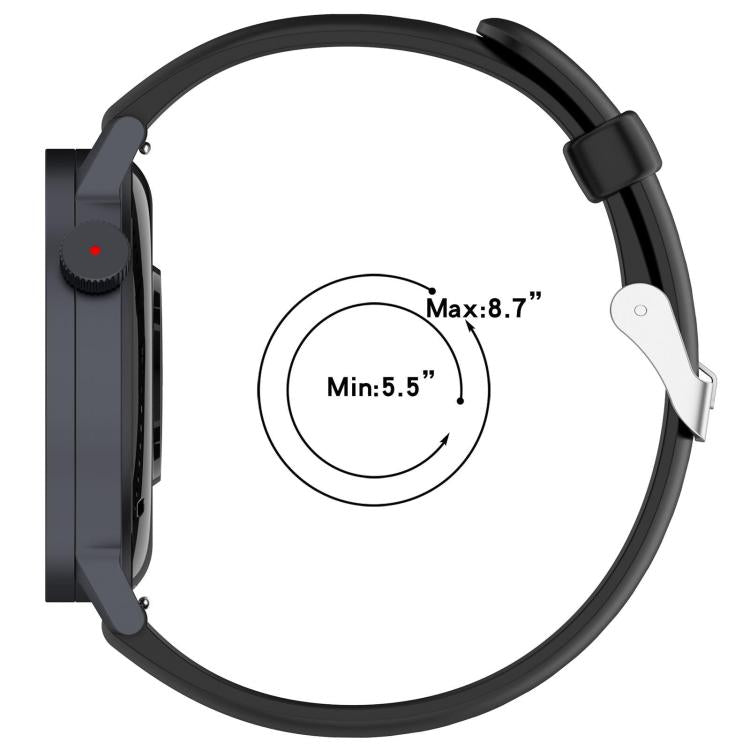 xDFind Solid Color Silicone Watch Band, For Nothing CMF Watch 3 Pro / Watch Pro2 22mm