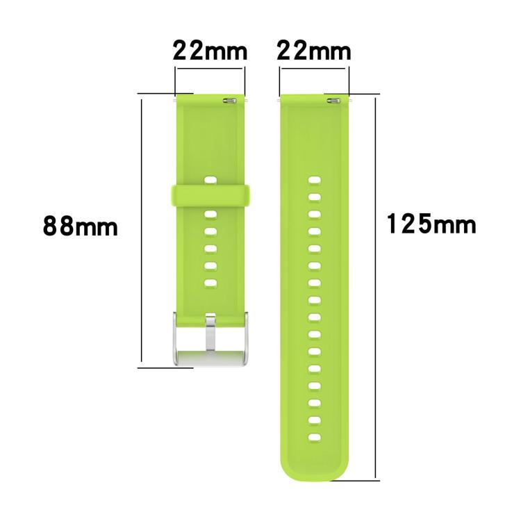 xDFind Solid Color Silicone Watch Band, For Nothing CMF Watch 3 Pro / Watch Pro2 22mm