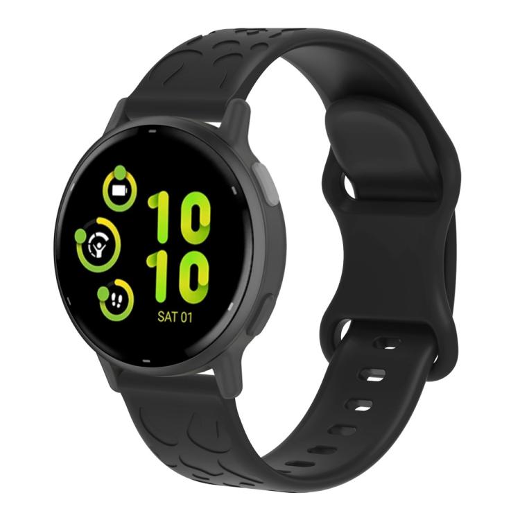 xDfind Leopard Print Silicone Watch Band, 20mm