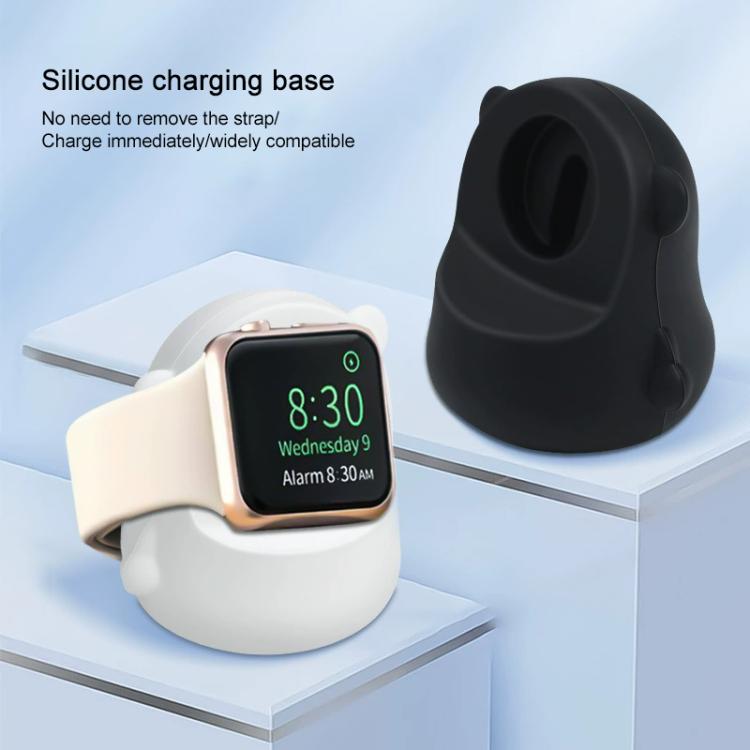 xDfind For Apple Watch Bear Smart Watch Silicone Charging Stand without Charger