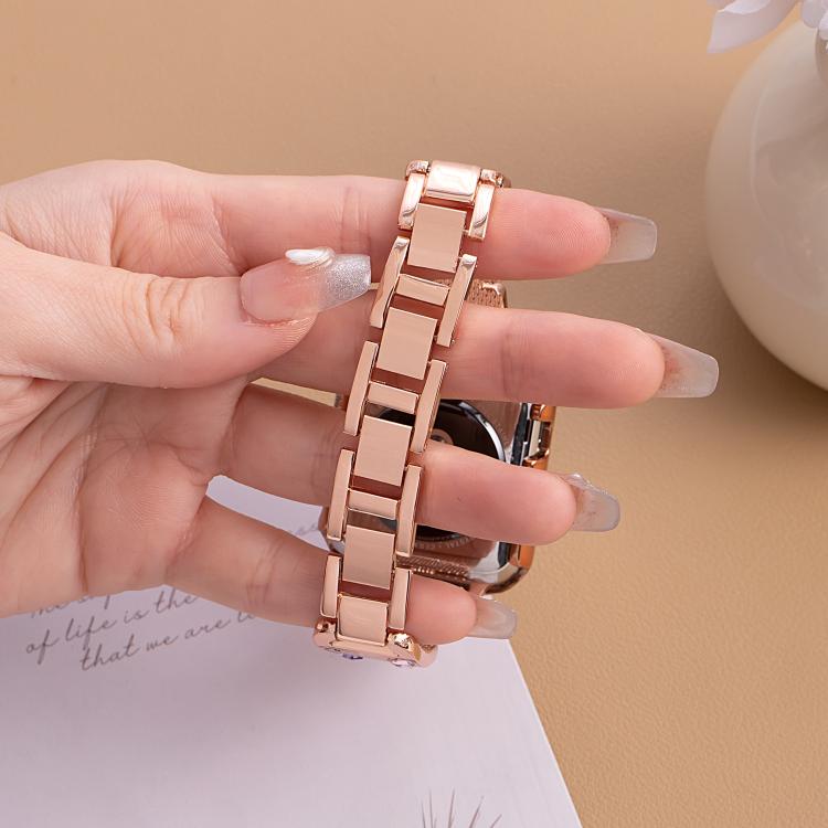 xDfind Happy Zoo Bracelet Diamond Metal Watch Band, For Apple Watch 42 / 44 / 45 / 46 / 49mm