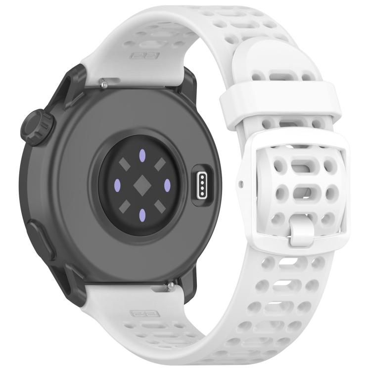 xDfind For COROS Breathable Hole Pure Color Silicone Watch Band