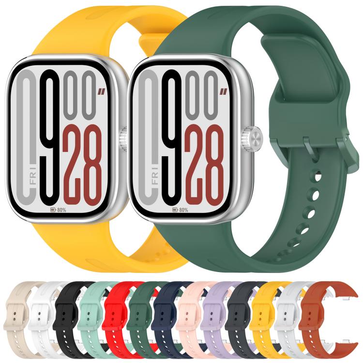 xDfind Solid Color Quick Release Silicone Watch Band