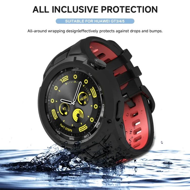 xDfind Sport Integrated TPU Watch Band, For Huawei Watch GT 5 / 4 / 3 46mm