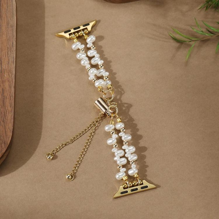 xDfind Irregular Pearls Metal Watch Band