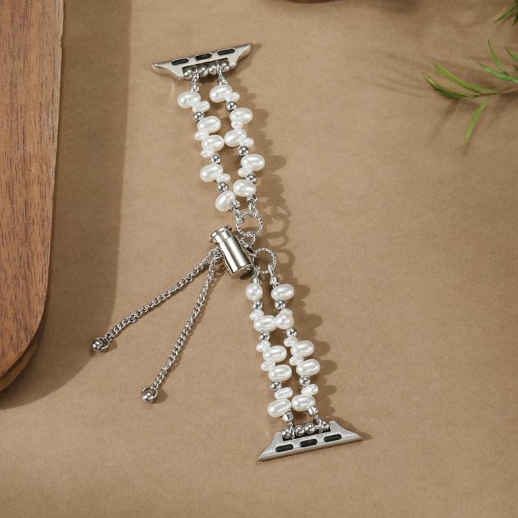 xDfind Irregular Pearls Metal Watch Band