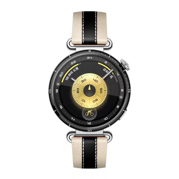 xDfind Spliced Genuine Leather Watch Band, For Huawei Watch GT 6 41mm