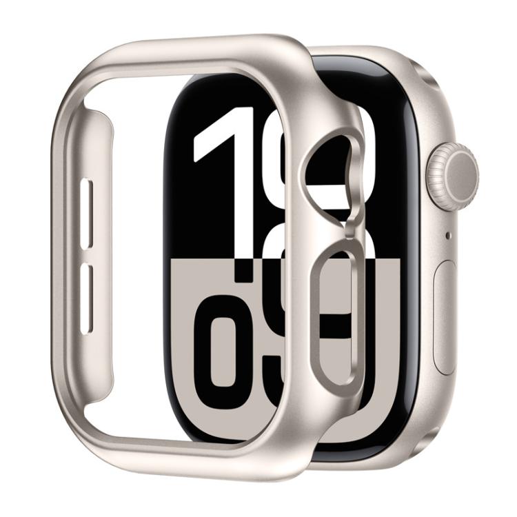 xDfind PC Frosted Hollow Half Coverage Watch Cover, For Apple Watch Series 6 / 5 / 4 / SE 44mm