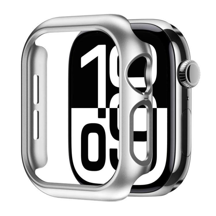 xDfind PC Frosted Hollow Half Coverage Watch Cover, For Apple Watch Series 11 42mm / 10 42mm