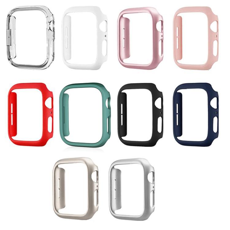 xDfind PC Frosted Hollow Half Coverage Watch Cover, For Apple Watch Series 11 46mm / 10 46mm