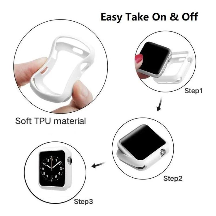 xDfind Candy TPU Watch Cover, For Apple Watch Series 9 / 8 / 7 41mm