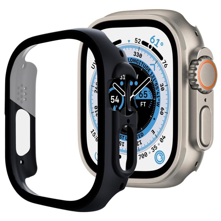 xDfind Tempered Glass Film Integrated PC Watch Cover, For Apple Watch Ultra 3 / 2 / 1 49mm