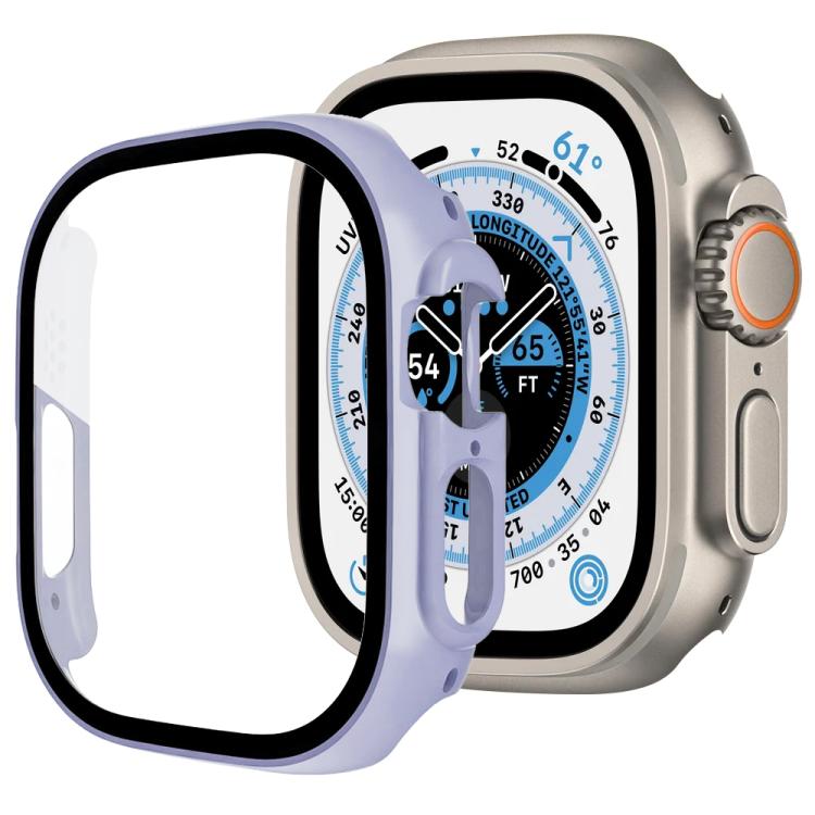 xDfind Tempered Glass Film Integrated PC Watch Cover, For Apple Watch Ultra 3 / 2 / 1 49mm