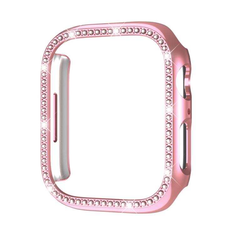 xDfind Single Row Diamond Hollow PC Watch Cover, For Apple Watch Series 11 46mm / 10 46mm
