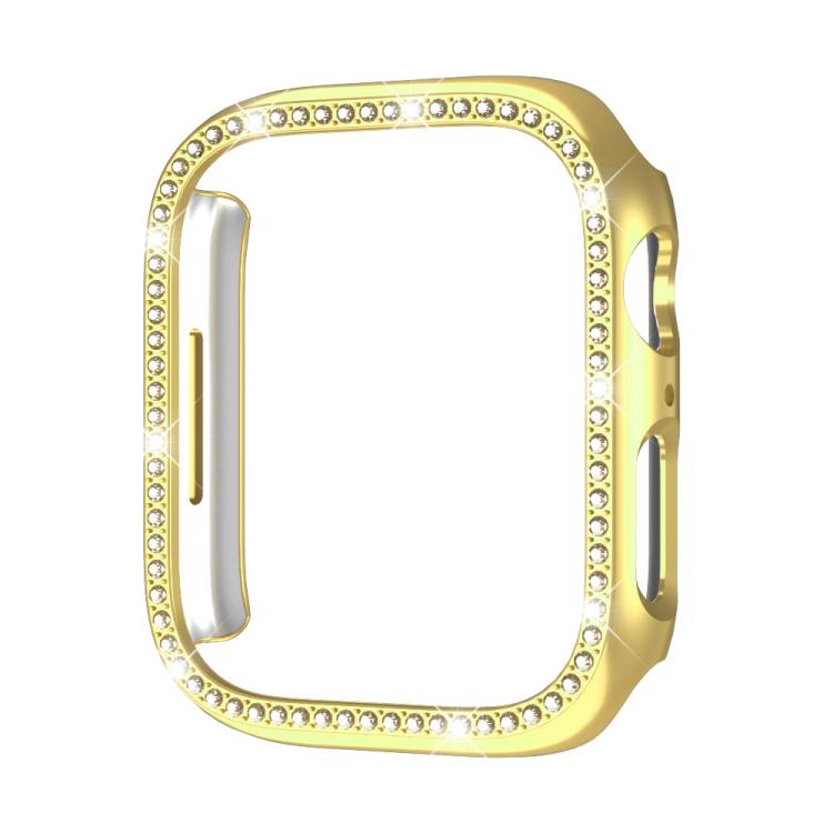 xDfind Single Row Diamond Hollow PC Watch Cover, For Apple Watch Series 11 46mm / 10 46mm