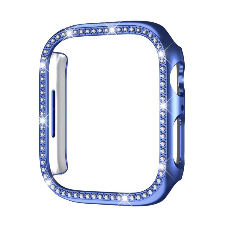 xDfind Single Row Diamond Hollow PC Watch Cover, For Apple Watch Series 11 42mm / 10 42mm