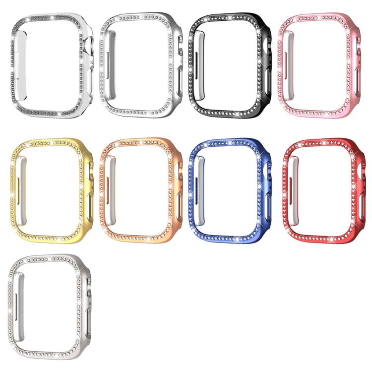 xDfind Single Row Diamond Hollow PC Watch Cover, For Apple Watch Series 11 46mm / 10 46mm