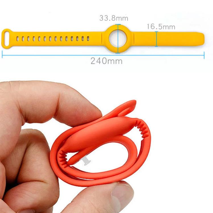 xDfind Breathable Silicone Band Style Anti-lost Tracker Protective Cover, For AirTag 2nd Gen / AirTag 1st Gen