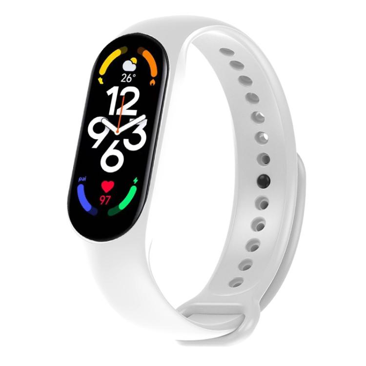 xDfind Solid Color Integrated Cover Silicone Watch Band