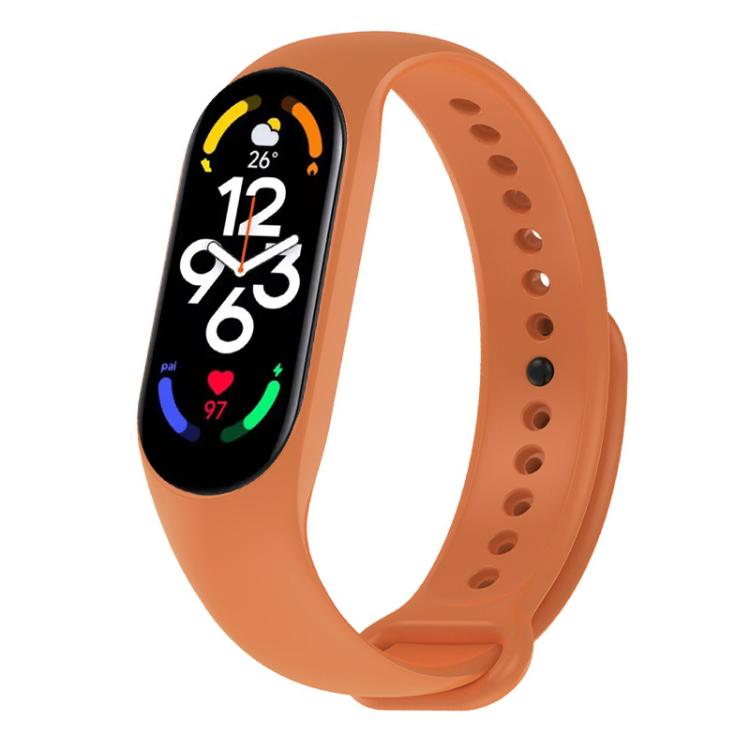 xDfind Solid Color Integrated Cover Silicone Watch Band