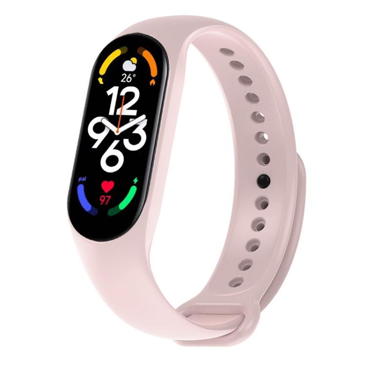 xDfind Solid Color Integrated Cover Silicone Watch Band