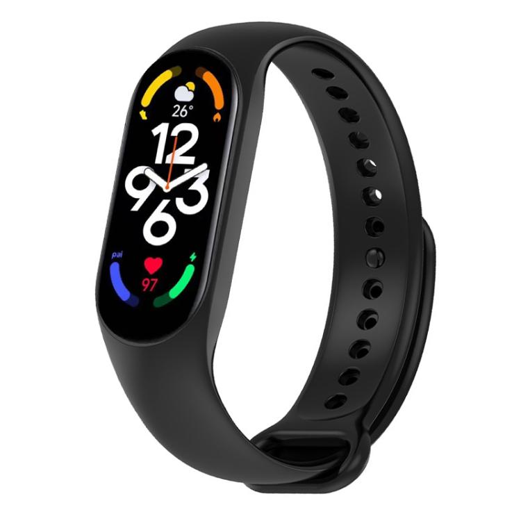 xDfind Solid Color Integrated Cover Silicone Watch Band