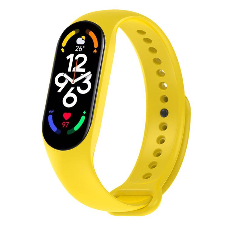 xDfind Solid Color Integrated Cover Silicone Watch Band, For Xiaomi Smart Band 10 / 9 / 8