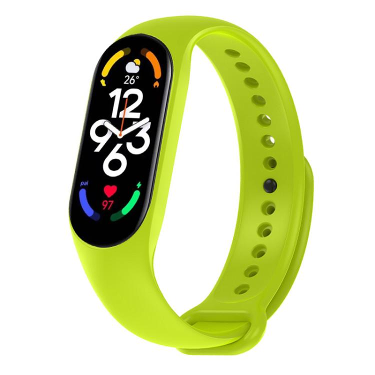 xDfind Solid Color Integrated Cover Silicone Watch Band, For Xiaomi Smart Band 10 / 9 / 8