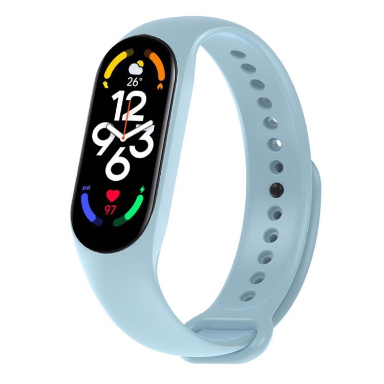 xDfind Solid Color Integrated Cover Silicone Watch Band, For Xiaomi Smart Band 10 / 9 / 8