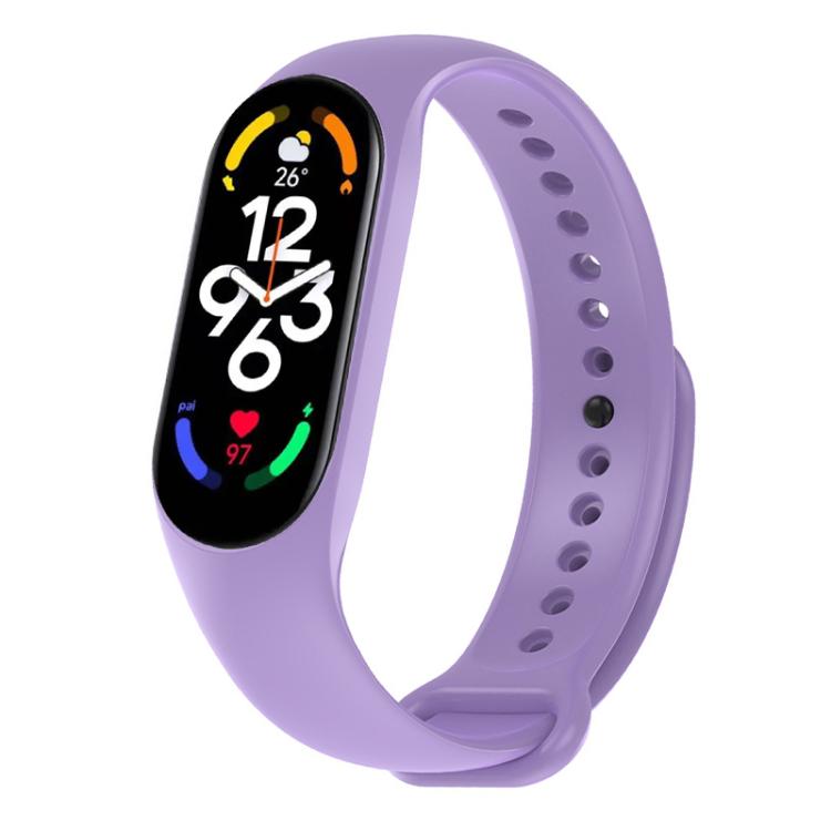 xDfind Solid Color Integrated Cover Silicone Watch Band