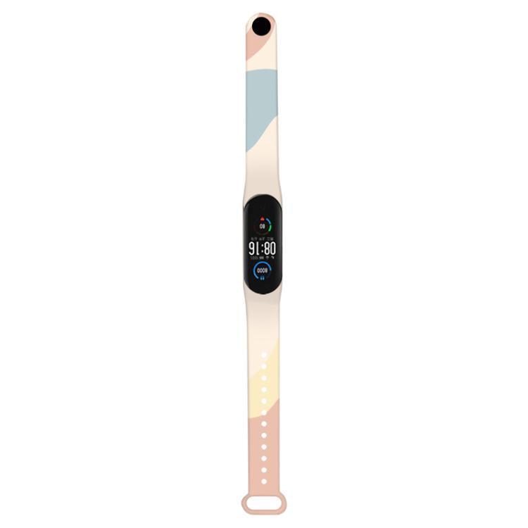 xDfind Printing Integrated Cover TPU Watch Band, For Xiaomi Smart Band 10 / 9 / 8