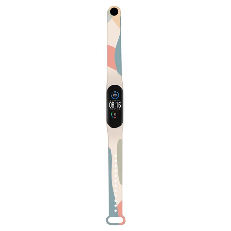 xDfind Printing Integrated Cover TPU Watch Band, For Xiaomi Smart Band 10 / 9 / 8
