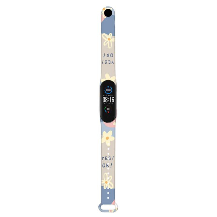 xDfind Printing Integrated Cover TPU Watch Band, For Xiaomi Smart Band 10 / 9 / 8