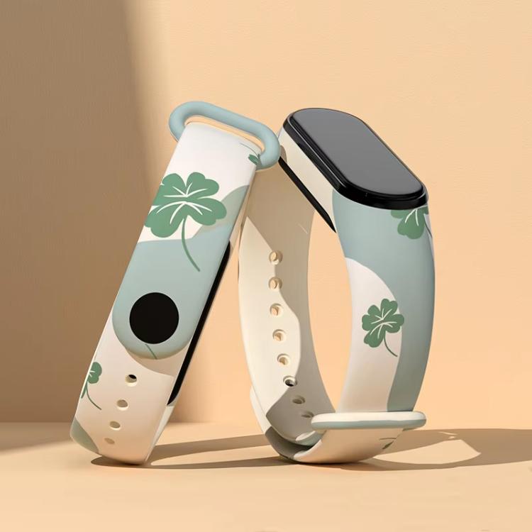 xDfind Printing Integrated Cover TPU Watch Band, For Xiaomi Smart Band 10 / 9 / 8