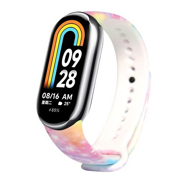 xDfind Flowers Printing TPU Watch Band