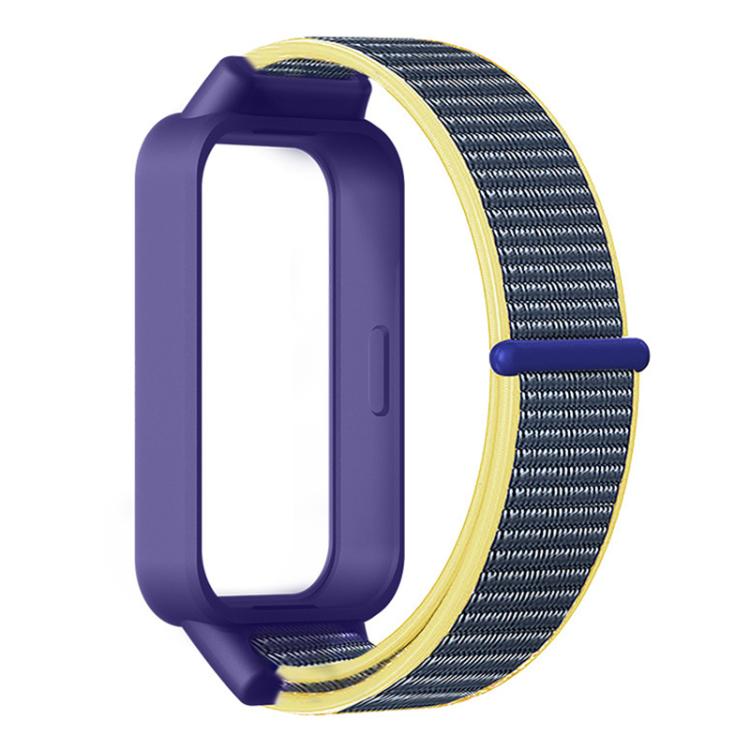 xDfind Plastic Cover Integrated Nylon Loop Watch Band, For Xiaomi Smart Band 9 Active / Redmi Band 3