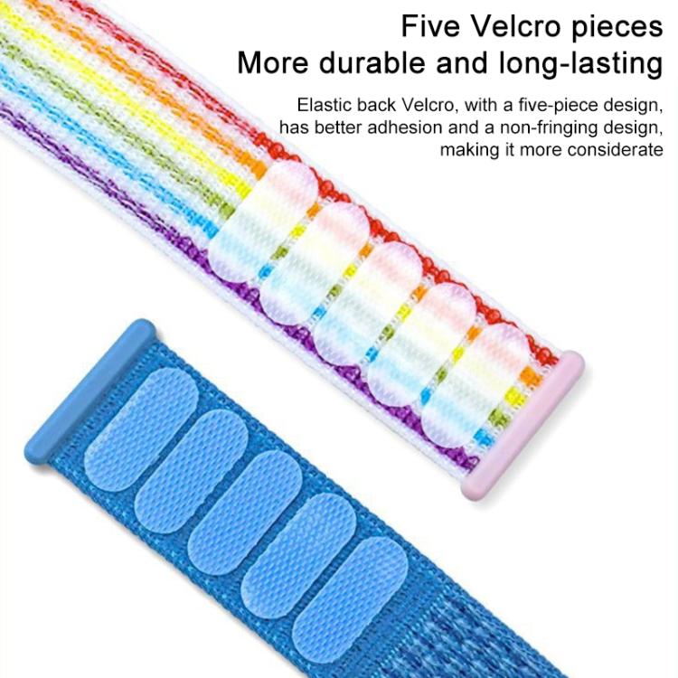 xDfind Plastic Cover Integrated Nylon Loop Watch Band