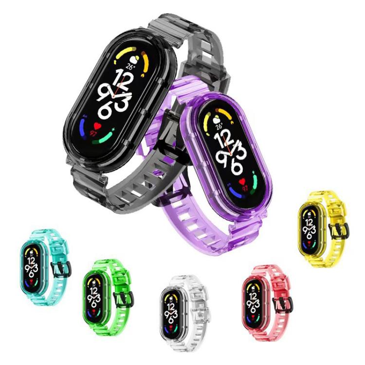 xDfind Glacier Armor Integrated Cover TPU Watch Band