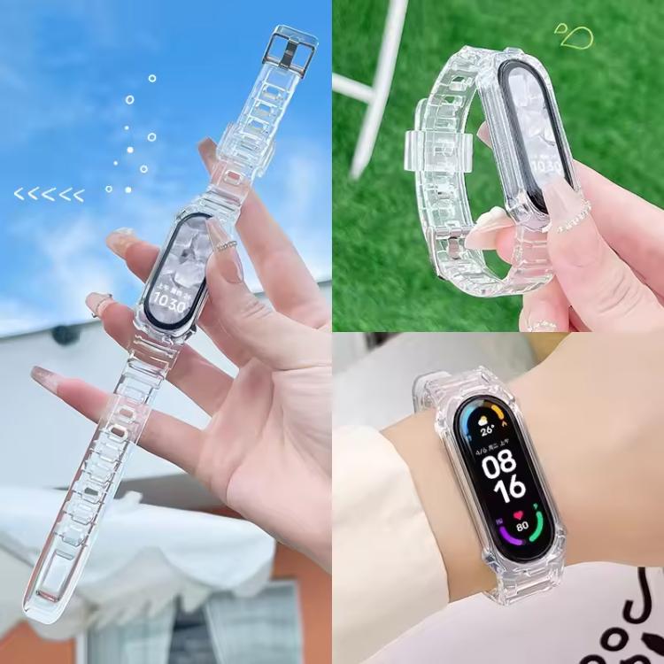 xDfind Glacier Armor Integrated Cover TPU Watch Band