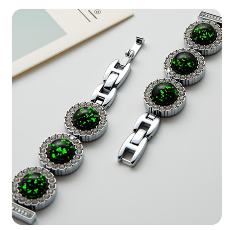 xDfind Sparkling Diamond Jewelry Metal Watch Band