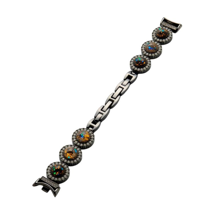 xDfind Sparkling Diamond Jewelry Metal Watch Band