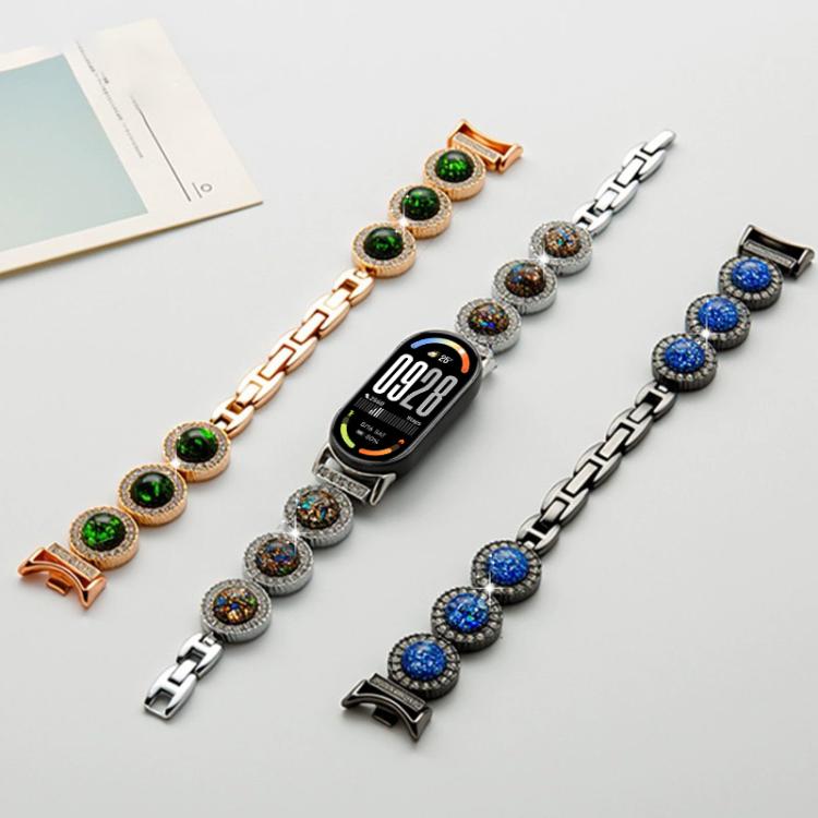 xDfind Sparkling Diamond Jewelry Metal Watch Band