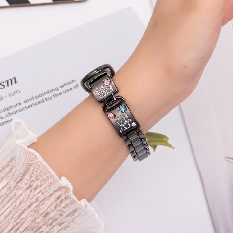 xDfind Puppy Diamond Metal Watch Band