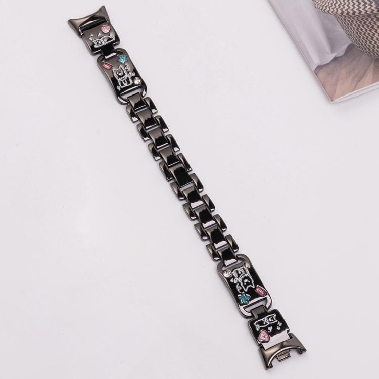 xDfind Puppy Diamond Metal Watch Band, For Xiaomi Smart Band 10 / 9 / 8